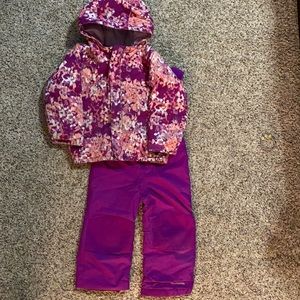Toddler Girls Columbia Snow Set